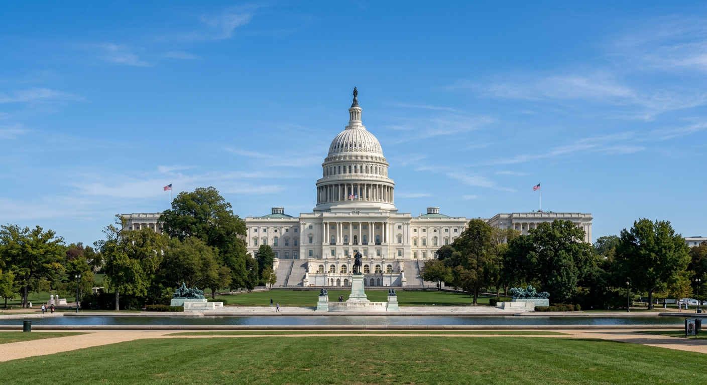 US Capitol building symbolizing political events and elections